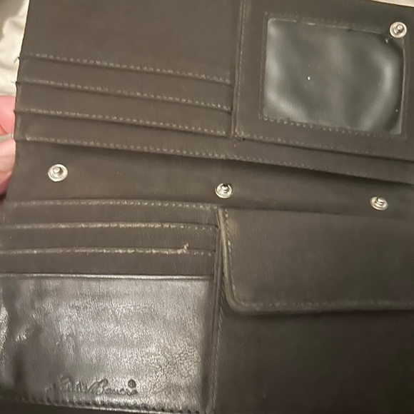 Eddie Bauer Brown Leather Wallet Classic Designed - Picture 6 of 7